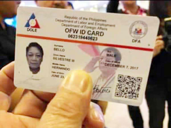Amid Controversy, DOLE Plans New ID System for OFWs - OFW Tambayan