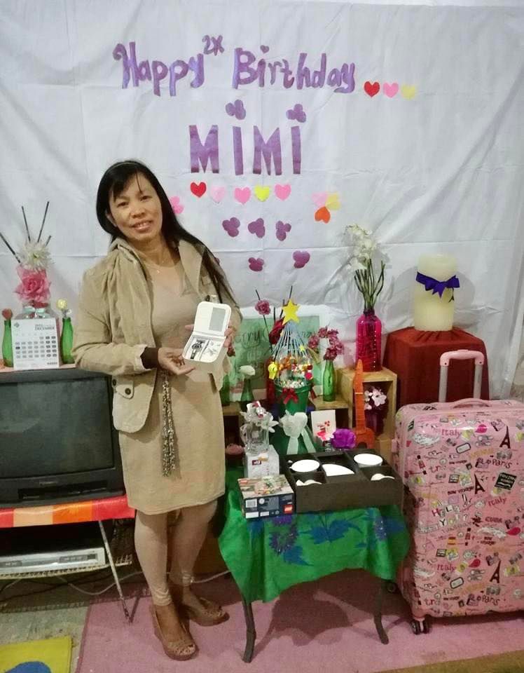 lucky OFW constantly receives gifts