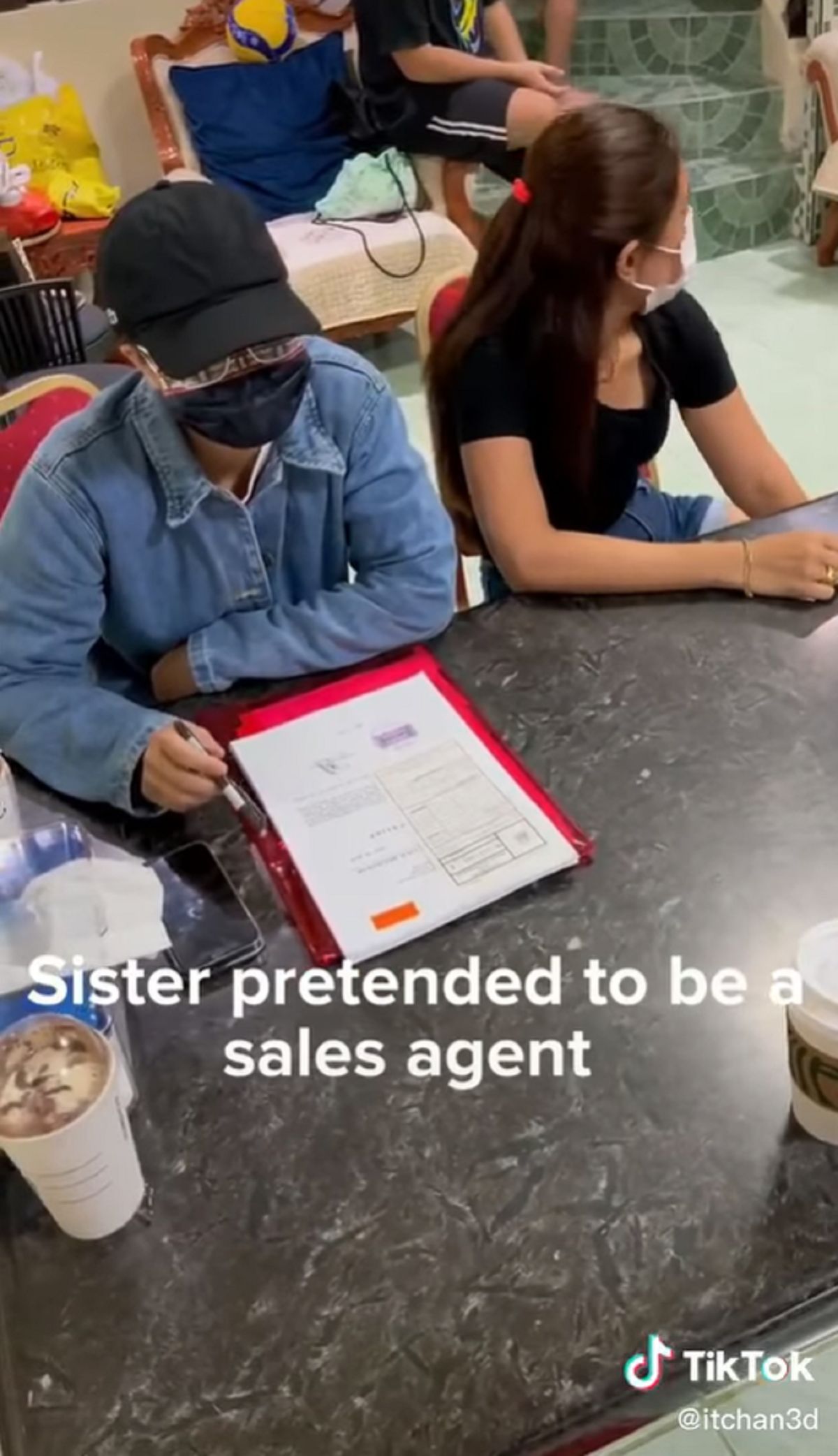 OFW pretends to be sales agent